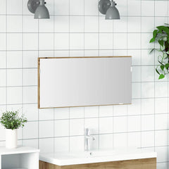 Baderomsspeil artisan eik 80 x 8.5 x 37 cm Konstruert tre