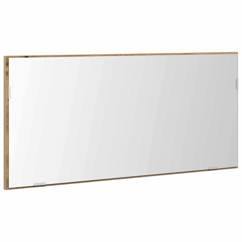 Baderomsspeil artisan eik 80 x 8.5 x 37 cm Konstruert tre