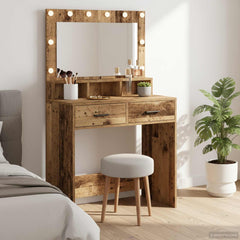 Sminkebord Gammelt tre 79 x 41 x 135 cm Konstruert tre