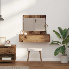 Sminkebord med skuff Brun 83 x 40 x 70 cm Konstruert tre