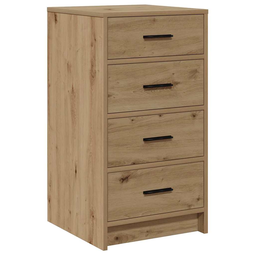 Sminkebord med skuff 3 pcs Brun 40 x 41 x 135 cm Konstruert tre