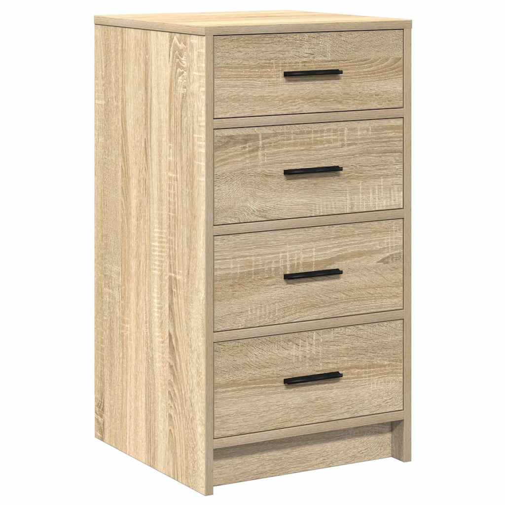 Sminkebord med skuff 3 pcs Brun 40 x 41 x 135 cm Konstruert tre
