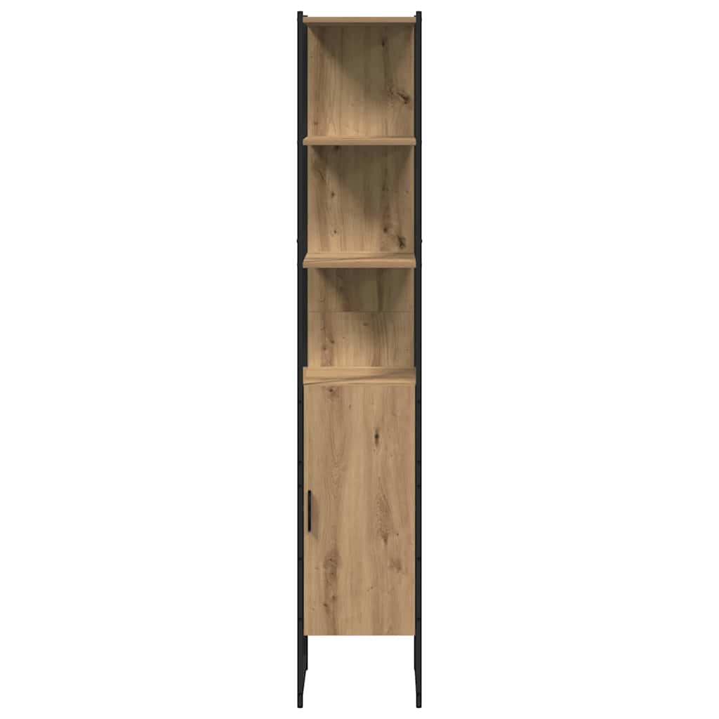Baderomsspeilskap Brun 33 x 33 x 185.5 cm Konstruert tre