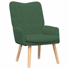 Avslappende stol Jungelgrønn 63 x 67 x 94 cm stoff