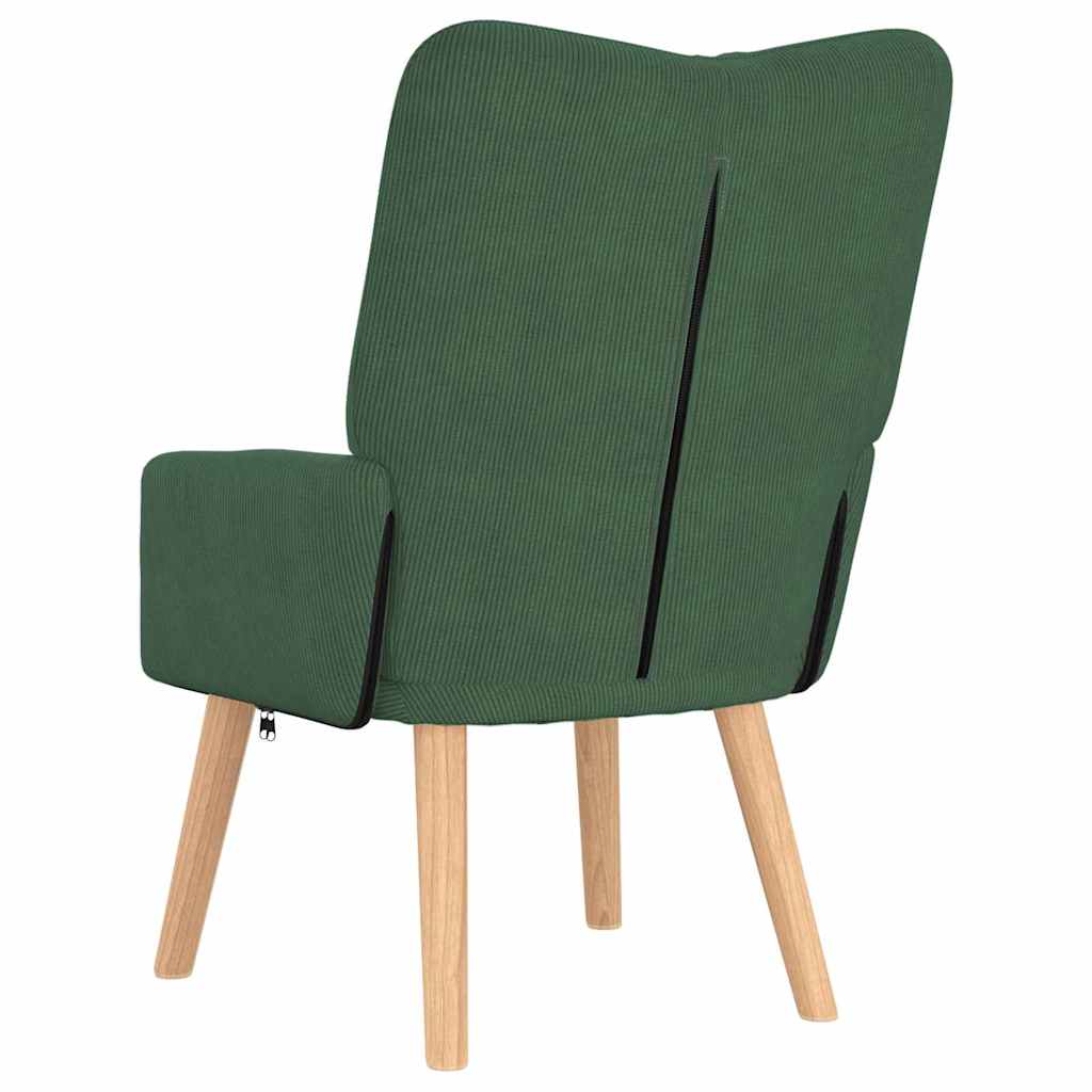 Avslappende stol Jungelgrønn 63 x 67 x 94 cm stoff
