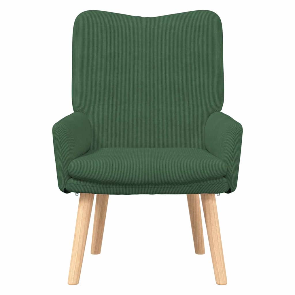 Avslappende stol Jungelgrønn 63 x 67 x 94 cm stoff