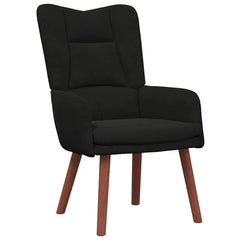 Avslappende stol Svart 63 x 67 x 94 cm Fløyel