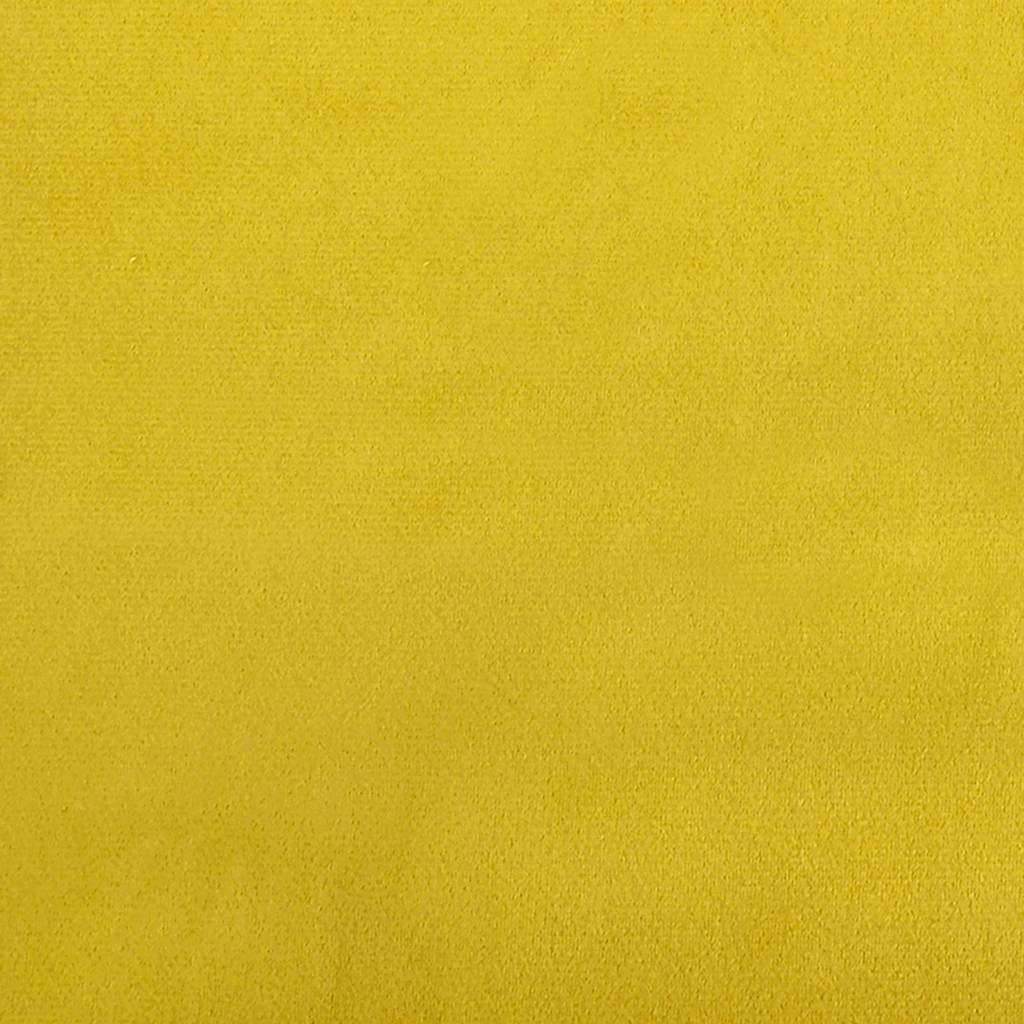Avslappende stol Gul 63 x 67 x 94 cm Fløyel