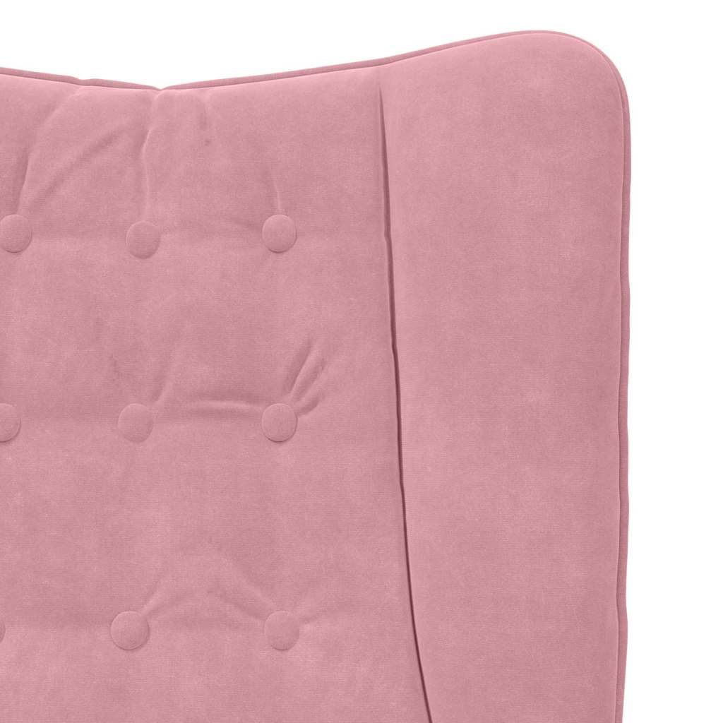 Avslappende stol Rosa 63 x 67 x 94 cm Fløyel