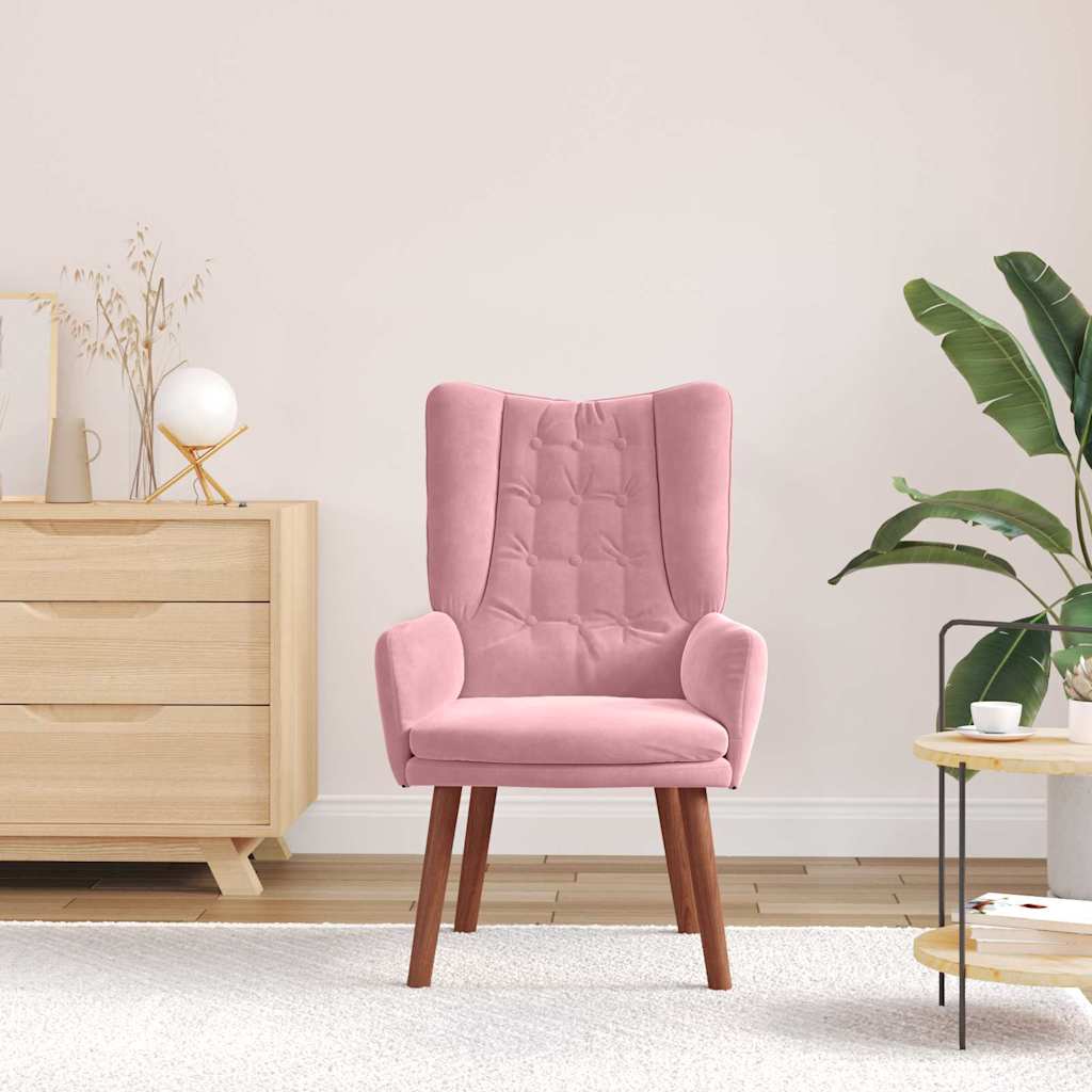 Avslappende stol Rosa 63 x 67 x 94 cm Fløyel