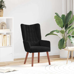 Avslappende stol Svart 63 x 67 x 94 cm Fløyel