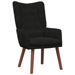 Avslappende stol Svart 63 x 67 x 94 cm Fløyel