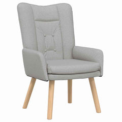 Avslappende stol Skygrå 63 x 67 x 94 cm stoff