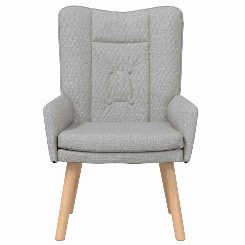 Avslappende stol Skygrå 63 x 67 x 94 cm stoff