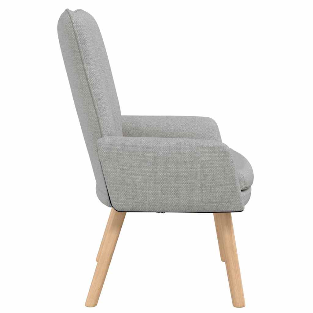 Avslappende stol Skygrå 63 x 67 x 94 cm stoff