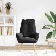 Avslappende stol Svart 69 x 74 x 93 cm stoff