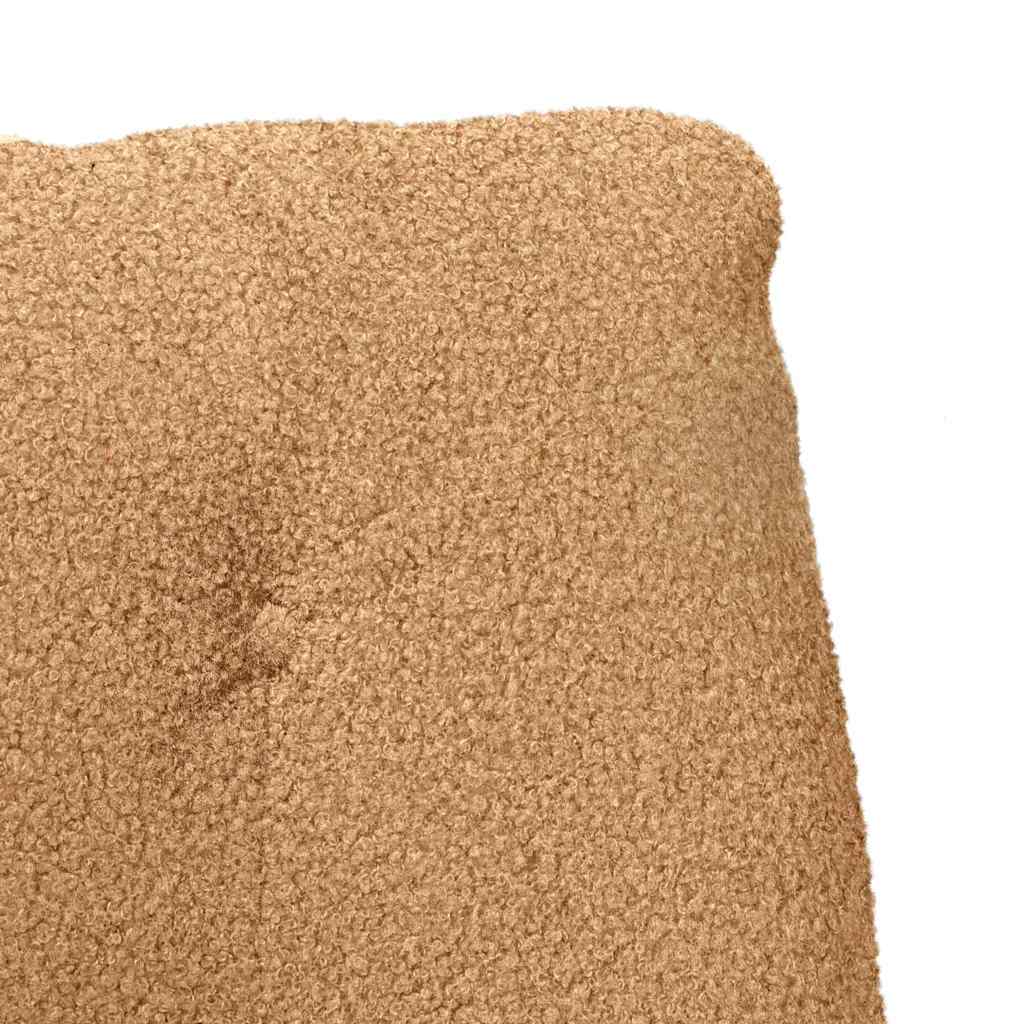 Avslappende stol Beige 69 x 74 x 93 cm stoff