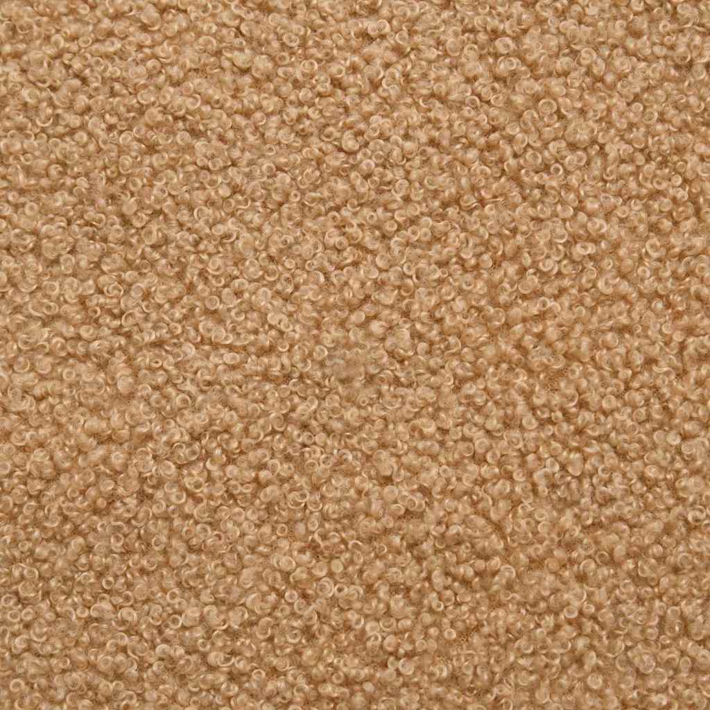 Avslappende stol Beige 69 x 74 x 93 cm stoff