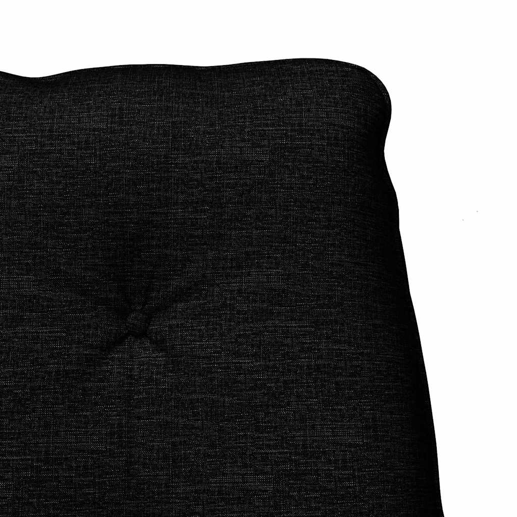 Avslappende stol Svart 69 x 74 x 93 cm stoff