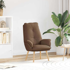 Avslappende stol Brun 69 x 74 x 93 cm stoff