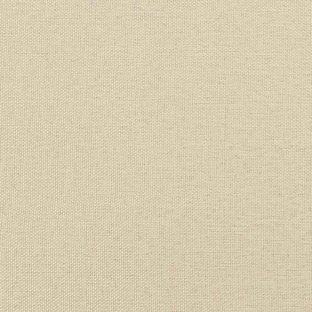 Avslappende stol Krem 69 x 74 x 93 cm stoff