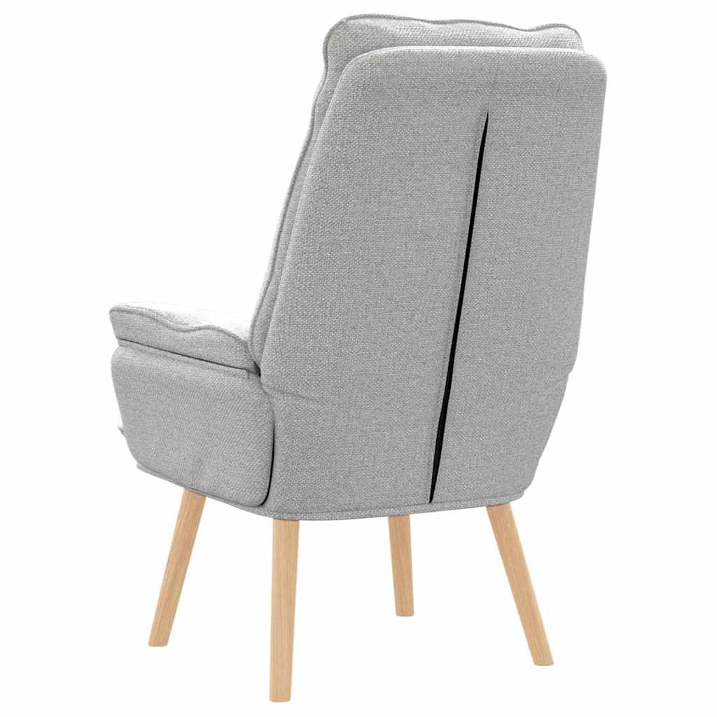 Avslappende stol Skygrå 69 x 74 x 93 cm stoff