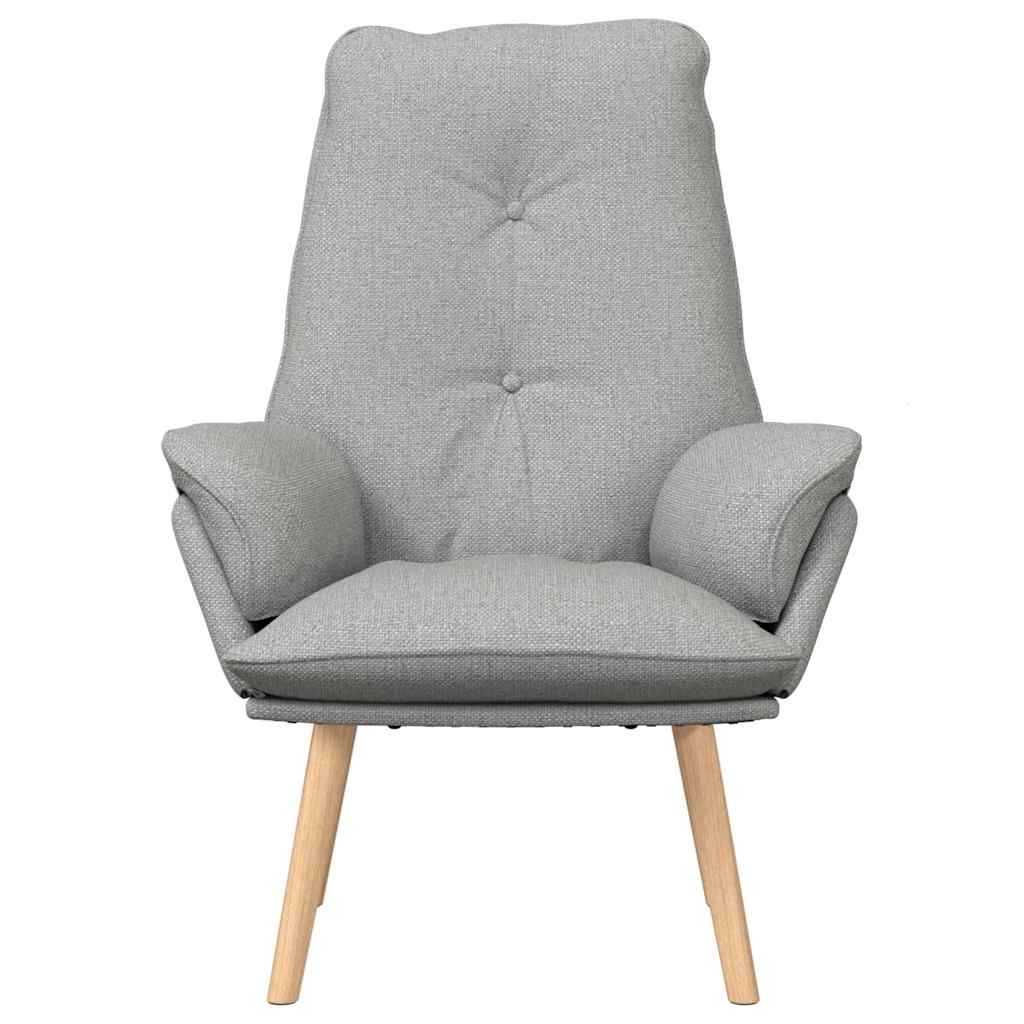 Avslappende stol Skygrå 69 x 74 x 93 cm stoff