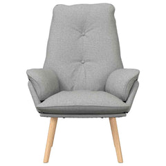 Avslappende stol Skygrå 69 x 74 x 93 cm stoff