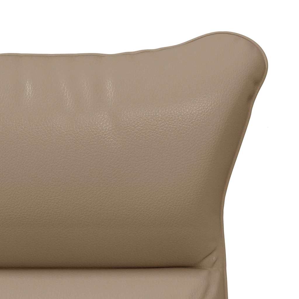 Avslappende stol Cappuccino 69 x 74 x 93 cm Kunstlær
