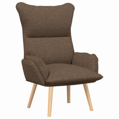 Avslappende stol Brun 69 x 74 x 93 cm stoff