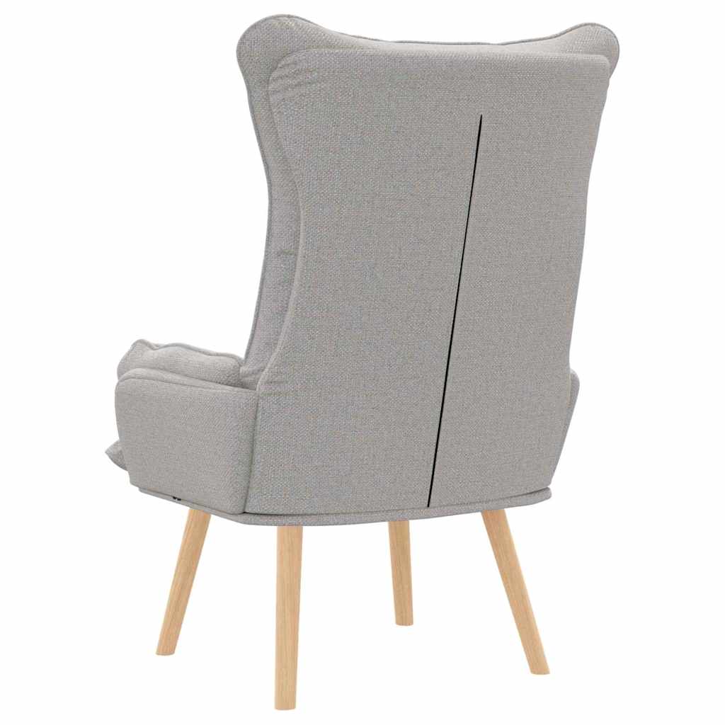Avslappende stol Skygrå 69 x 74 x 93 cm stoff