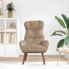 Avslappende stol Cappuccino 69 x 74 x 93 cm Kunstlær