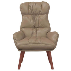 Avslappende stol Cappuccino 69 x 74 x 93 cm Kunstlær