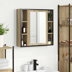 Baderomsspeilskap Beige 60 x 16 x 60 cm Konstruert tre