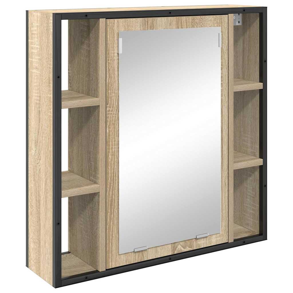 Baderomsspeilskap Beige 60 x 16 x 60 cm Konstruert tre
