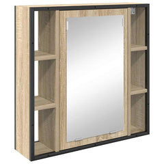 Baderomsspeilskap Beige 60 x 16 x 60 cm Konstruert tre