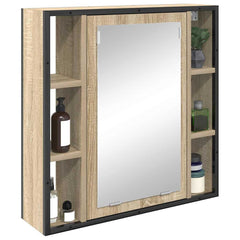 Baderomsspeilskap Beige 60 x 16 x 60 cm Konstruert tre