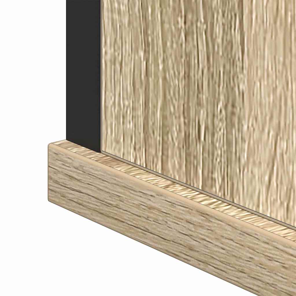 Baderomsspeilskap med speil Brun 42 x 12 x 60 cm Konstruert tre