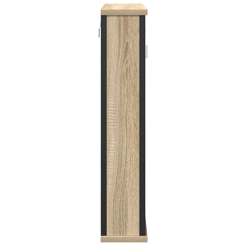 Baderomsspeilskap med speil Brun 42 x 12 x 60 cm Konstruert tre