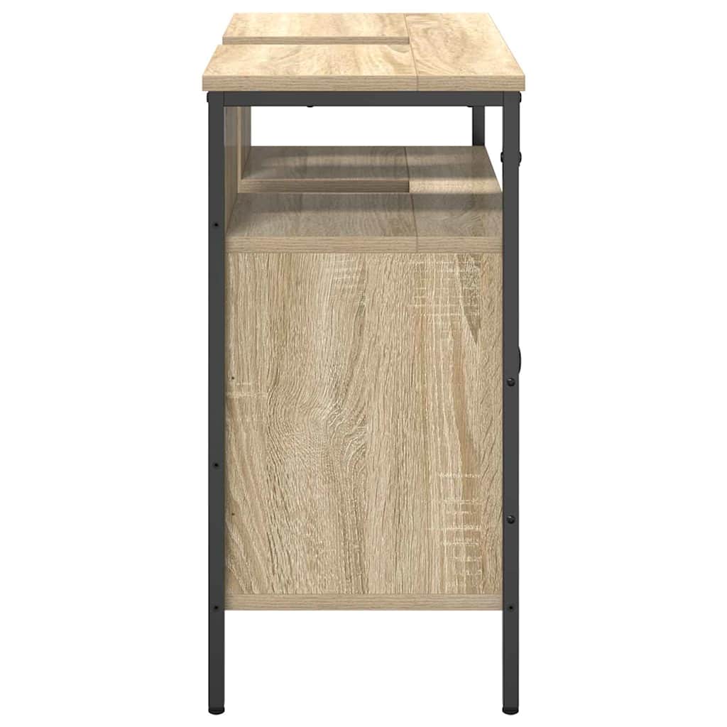 Baderomsvaskeskap med dør Beige 60 x 30 x 60 cm Konstruert tre