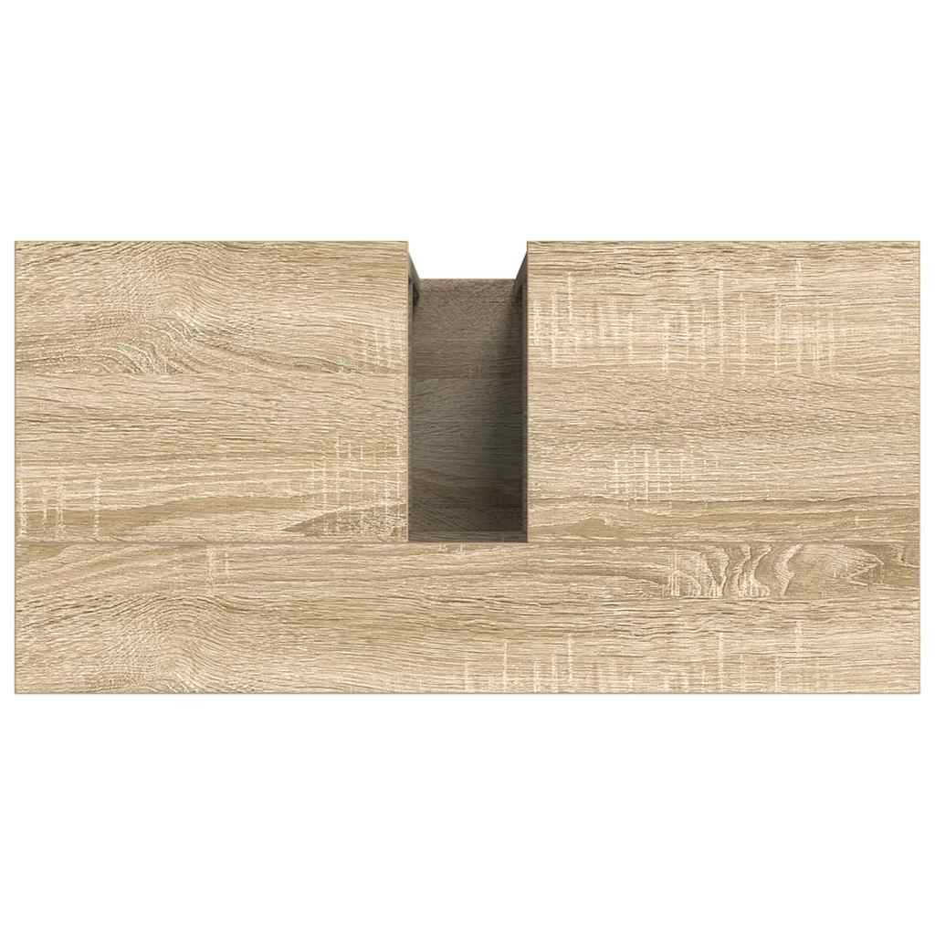 Baderomsvaskeskap med dør Beige 60 x 30 x 60 cm Konstruert tre