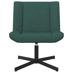 Accentstol Mørkegrønn Polyester Standard Høydejusterbar