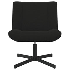 Accent Stol Svart Stoff, Metall Medium Sving Accent Stol