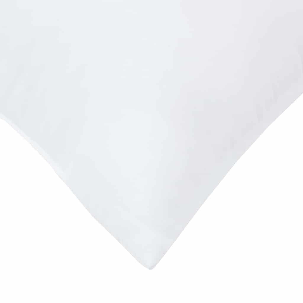 Allsesong dyne med pute Hvit 135 x 200 cm Mikrofiber