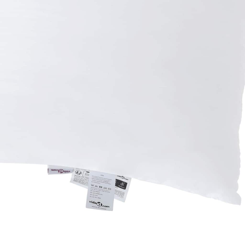 Allsesong dyne med pute Hvit 135 x 200 cm Mikrofiber