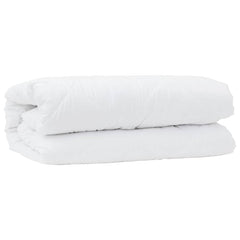 2-i-1 Dyne med pute 2 pcs Hvit 135 x 200 cm Mikrofiber