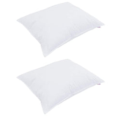 Allsesong dyne med pute 3 pcs Hvit 200 x 200 cm Mikrofiber