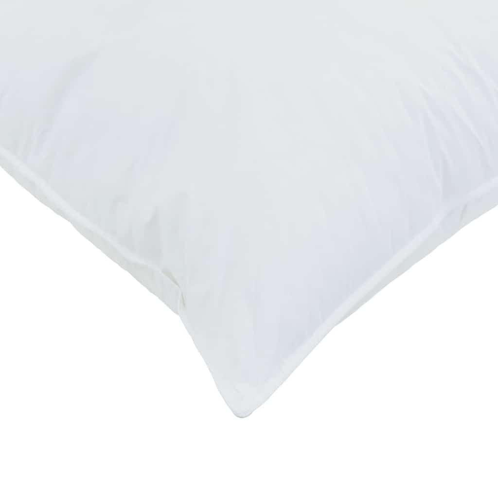 Allsesong dyne med pute 3 pcs Hvit 240 x 200 cm Mikrofiber