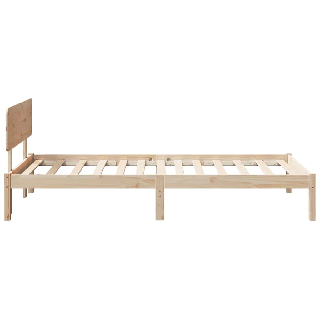 <strong> Sengestel med Hodegavl 80x200 cm</strong> i massivt furutre.