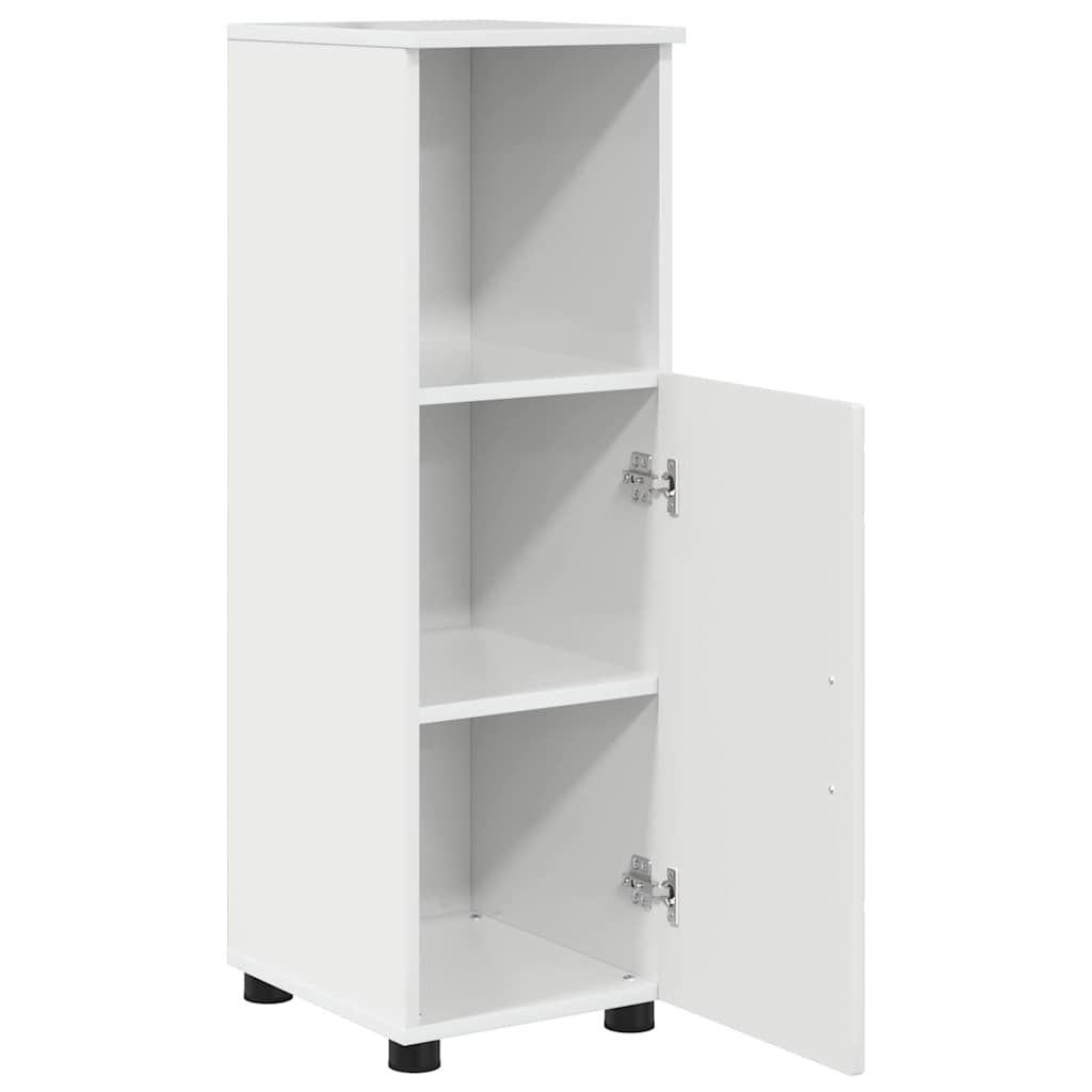 Baderomsinnredningssett 3 pcs Høyglans hvit 61 x 35 x 64 cm